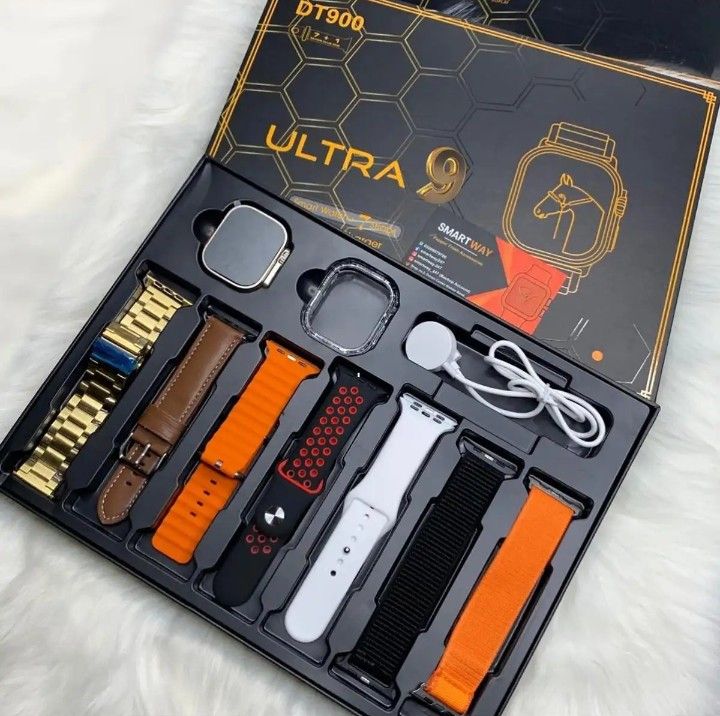 I20 Ultra Max Suit – 7-in-1 Smart Watch | Premium Gift Combo