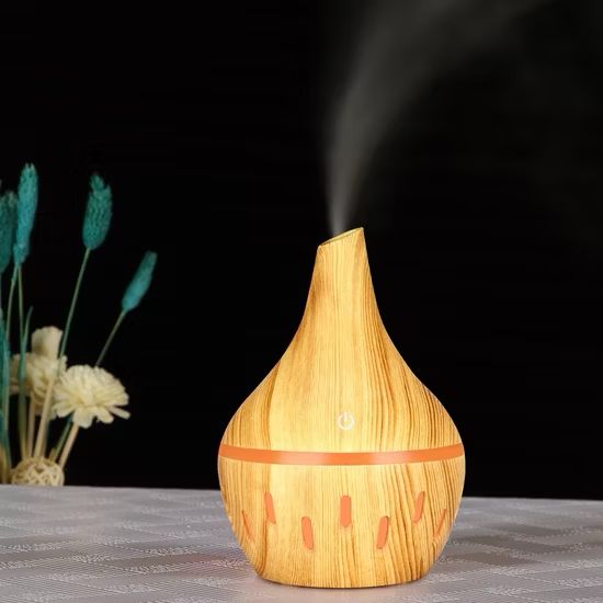 Elegant Vase-Shaped Aromatherapy Diffuser & Cool Mist Humidifier