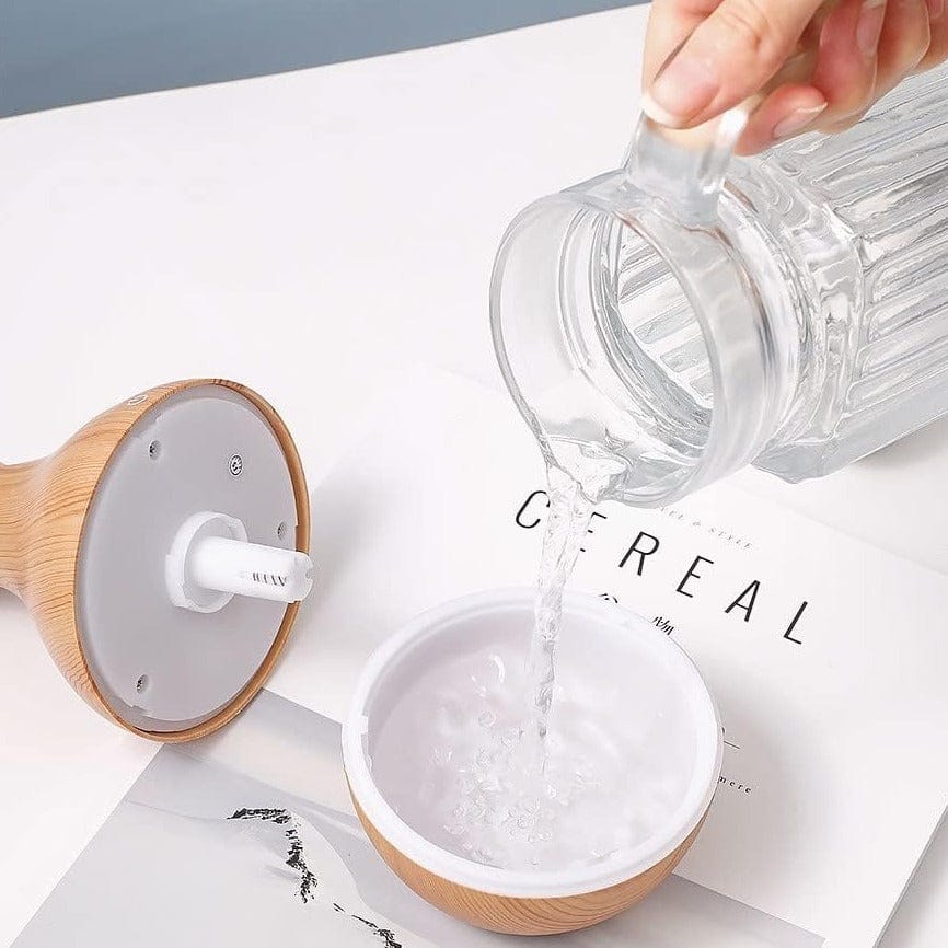 Elegant Vase-Shaped Aromatherapy Diffuser & Cool Mist Humidifier