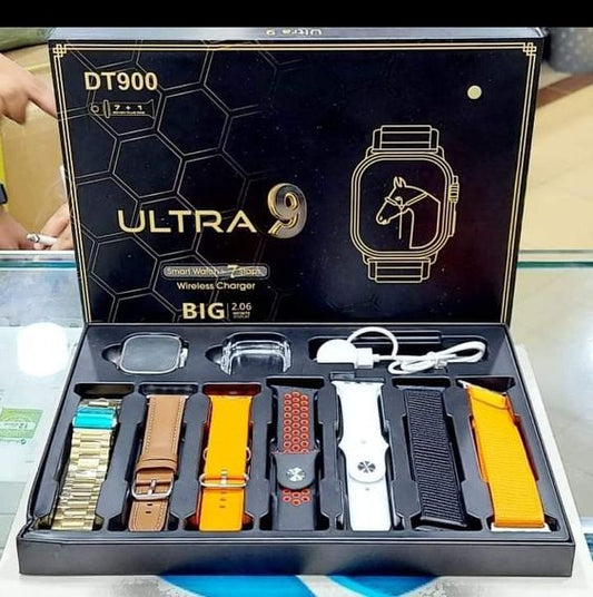 I20 Ultra Max Suit – 7-in-1 Smart Watch | Premium Gift Combo
