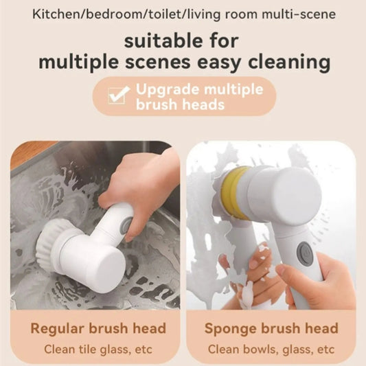 High Quality Rechargeable Magic Scrubber Brush